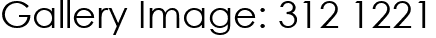 Gallery Image: 312 1221