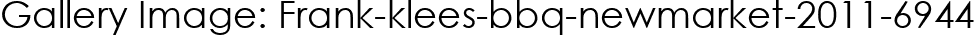 Gallery Image: Frank-klees-bbq-newmarket-2011-6944