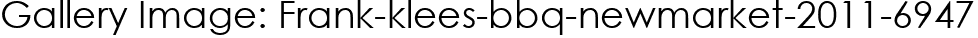 Gallery Image: Frank-klees-bbq-newmarket-2011-6947